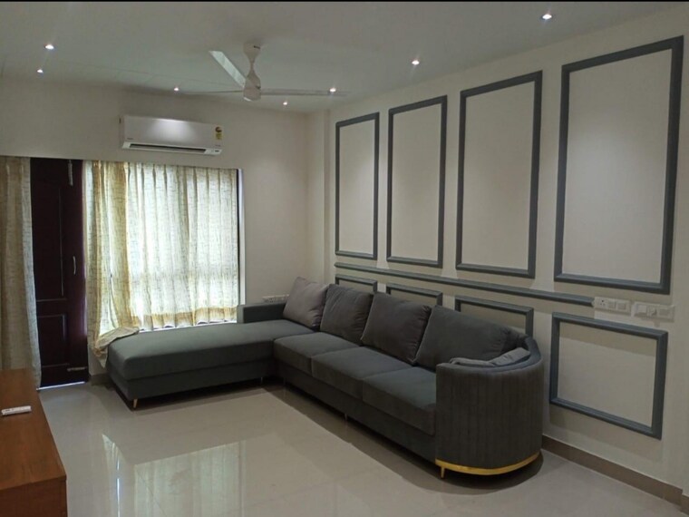 Living Room, gandharva-imperial-crest 3.5 Bedroom 1840 Sq.Ft. Apartment In Vrindavan Yojna Lucknow 8791068