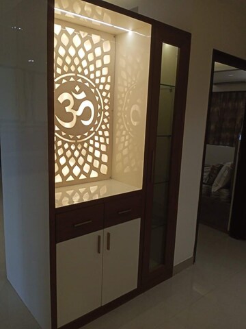Kitchen in 3.5 BHK Apartment at Gandharva Imperial Crest, Vrindavan Yojna – for Sale