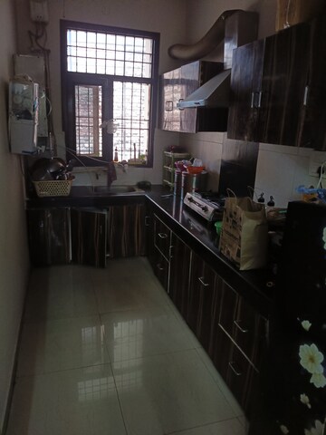 Kitchen in 2 BHK Builder Floor at Dhakoli – for Rent