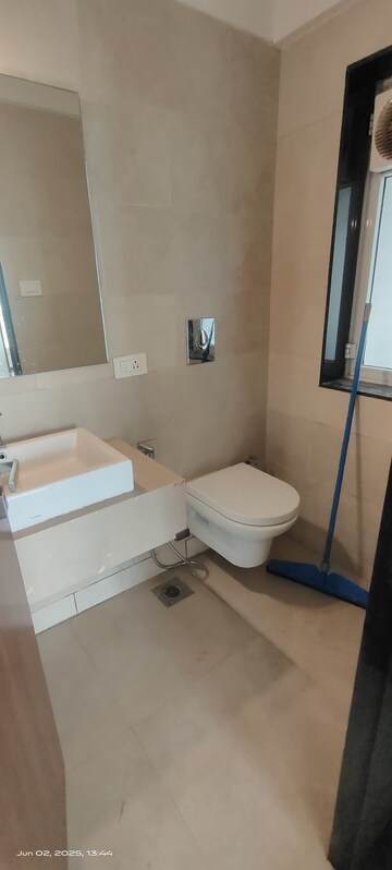 Bathroom in 3 BHK Apartment at S Raheja Hari Bhavan, Khar West – for Sale