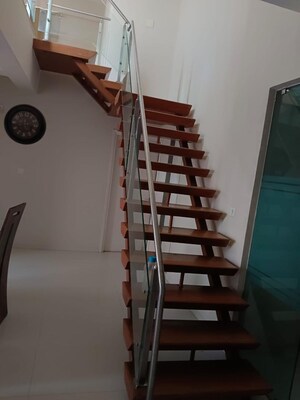 Staircase in 4 BHK Apartment at Sindhubhavan – for Sale