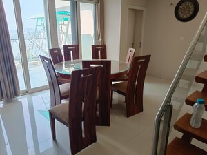 Living Room in 4 BHK Apartment at Sindhubhavan – for Sale