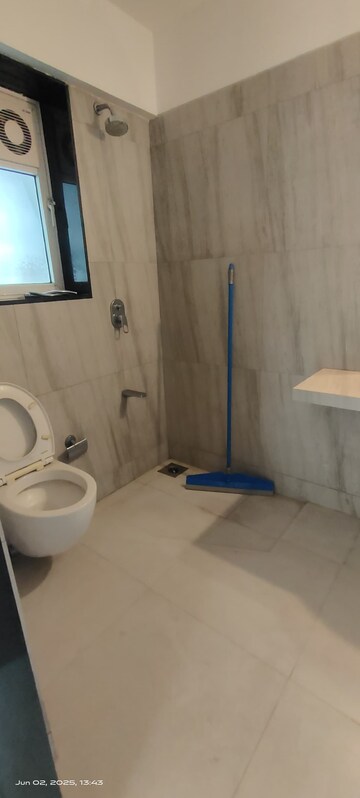 Bathroom in 3 BHK Apartment at S Raheja Hari Bhavan, Khar West – for Rent