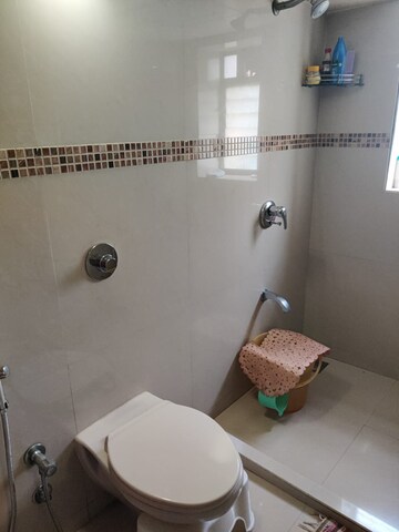 Bathroom in 2 BHK Apartment at Bandra West – for Rent