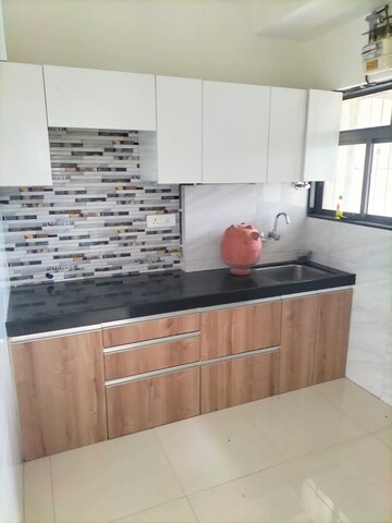 Kitchen in 1 BHK Apartment at Bhoomi Samarth, Goregaon East – for Rent
