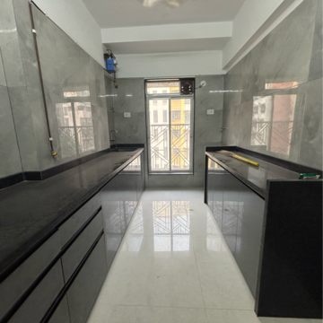 Kitchen in 2 BHK Apartment at Kandivali East – for Rent