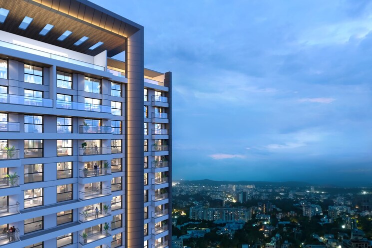 Exterior View, magarpatta city 3 Bedroom 1464 Sq.Ft. Apartment In Magarpatta City Pune 8791364