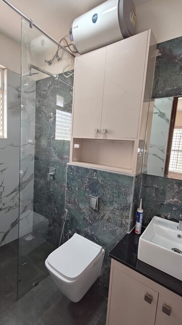 Bathroom in 5 BHK Villa at Myhna Meadows, Varthur – for Rent