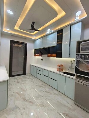 Kitchen in 3 BHK Builder Floor at Nasirpur Dwarka – for Sale