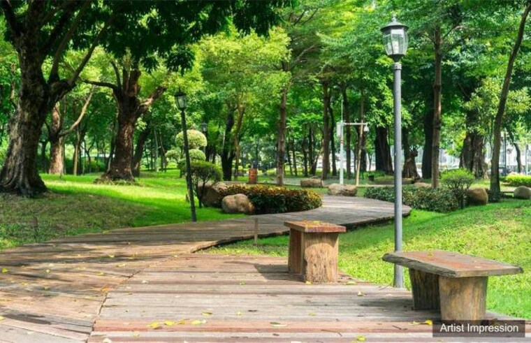 Garden, kalpataru-vivant 2 Bedroom 616 Sq.Ft. Apartment In Jogeshwari East Mumbai 8791479