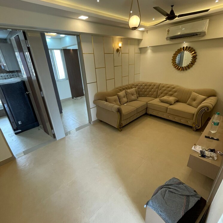 Living Room, hubtown-harmony 1 Bedroom 410 Sq.Ft. Apartment In Kings Circle Mumbai 8791518