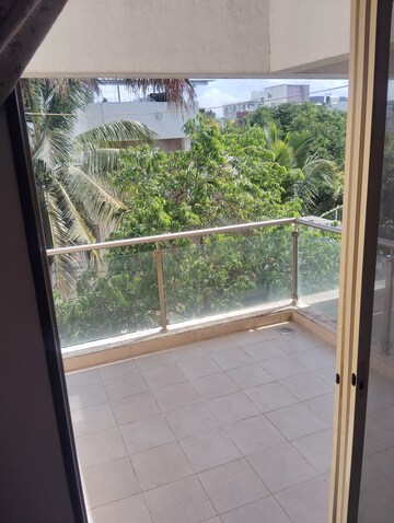 Balcony in 3 BHK Apartment at Gagan Klara, Balewadi – for Rent