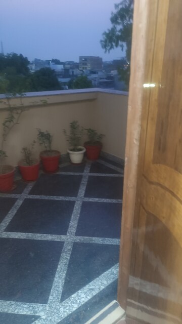 Balcony in 2 BHK Builder Floor at Om Sai Plaza Indira Nagar, Indira Nagar – for Rent
