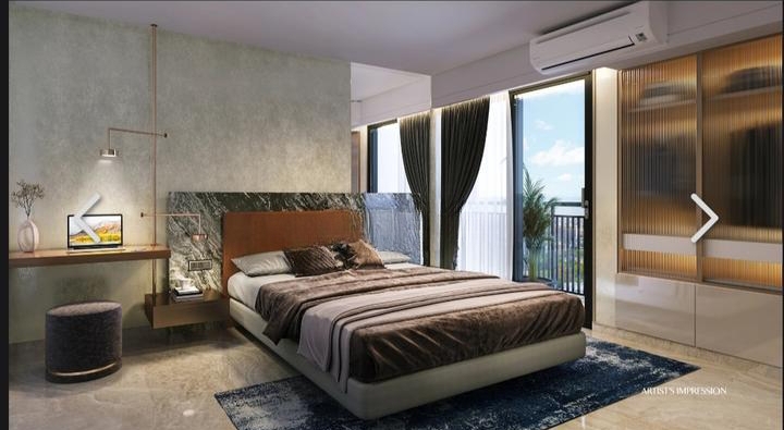 2 BHK + Pooja Room Apartment For Rent in DB Parkwoods