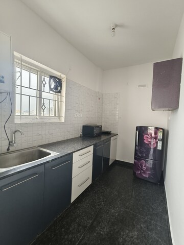 Kitchen in 1 BHK Builder Floor at Hsr Layout – for Rent