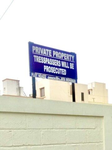  Plot – Exterior View View at Velachery - for Sale