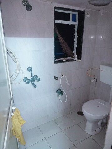 Bathroom in 1 BHK Apartment at Padmavati Maheshwar Residency, Kasheli – for Rent