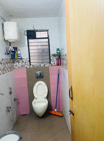 Attached Bathroom in 3 BHK Apartment at Vashi Omkar CHS, Vashi Sector 12 – for Sale
