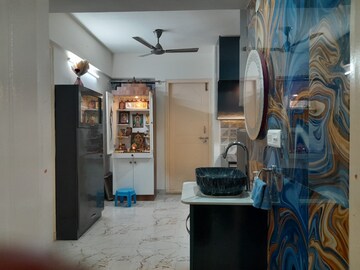 Kitchen in 2 BHK Apartment at Siri Green Woods, Electronic City Phase I – for Rent