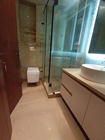 Attached Bathroom in 4 BHK Apartment at Greater Kailash ii – for Rent
