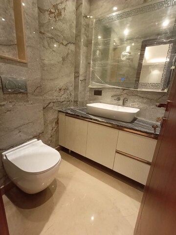Bathroom in 4 BHK Apartment at Greater Kailash ii – for Rent