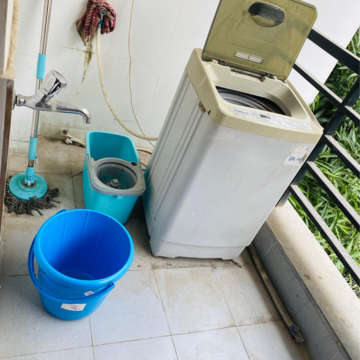 Bathroom in 3 BHK Builder Floor at Madhapur – for Rent