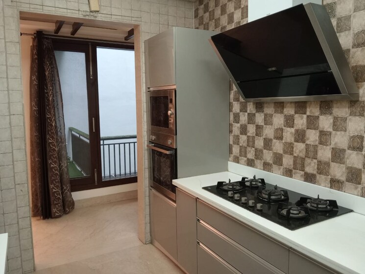 Kitchen, greater kailash ii 4 Bedroom 2200 Sq.Ft. Apartment In Greater Kailash ii Delhi 8791636