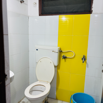 Bathroom in 2 BHK Builder Floor at Madhapur – for Rent