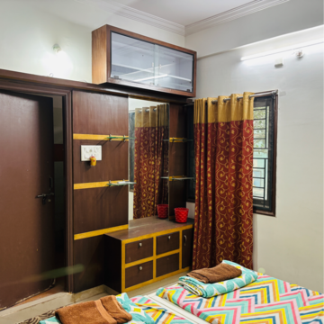 Bedroom in 2 BHK Builder Floor at Madhapur – for Rent
