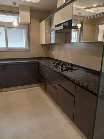 Kitchen in 4 BHK Apartment at Green Park Extension – for Rent