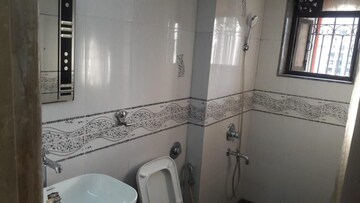 Bathroom in 3 BHK Apartment at Brooklyn Hill, Andheri West – for Rent
