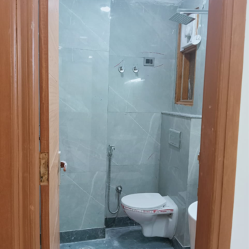Bathroom in 2 BHK Builder Floor at Panchsheel Vihar – for Rent