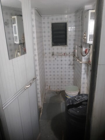 Bathroom in 1 BHK Apartment at Pramila CHS Kalwa, Kalwa – for Rent