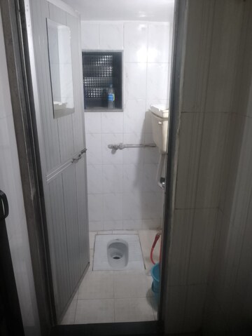 Bathroom in 1 BHK Apartment at Pramila CHS Kalwa, Kalwa – for Rent