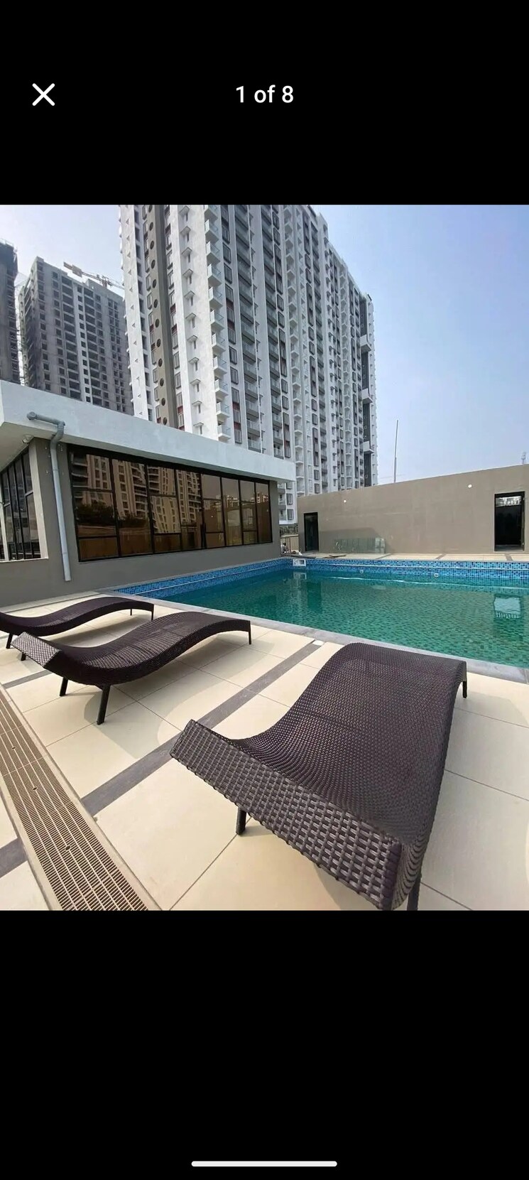 Master Bedroom, panchshil-towers 2 Bedroom 800 Sq.Ft. Apartment In Kharadi Pune 8791864