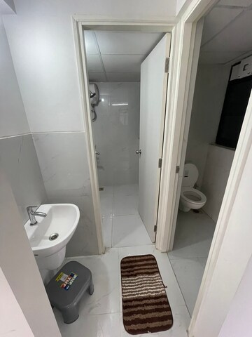 Bathroom in 1 BHK Apartment at Runwal Gardens Phase I, Dombivli East – for Sale