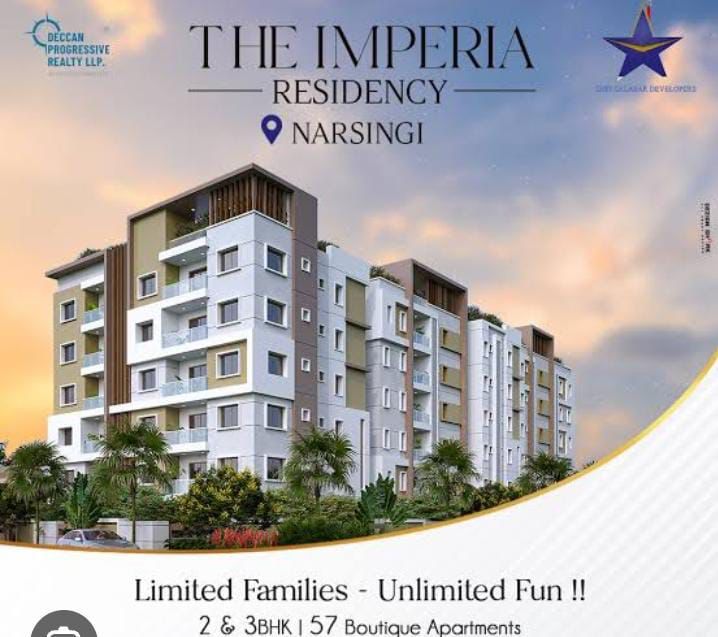 3 BHK + Pooja Room Apartment For Sale in The Imperia Residency Nar