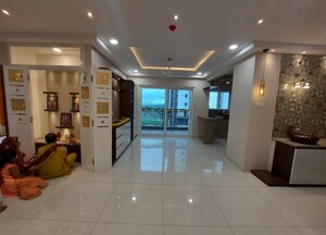 Living Room in 3 BHK Apartment at Aparna Sarovar Zenith, Nallagandla – for Sale