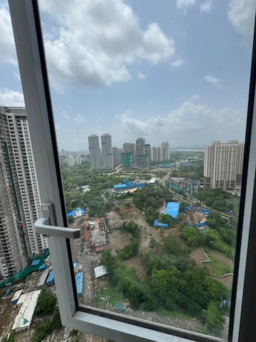 Balcony in 2 BHK Apartment at Piramal Vaikunth Vijit, Balkum Pada – for Rent