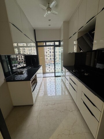 Kitchen in 3 BHK Apartment at Lodha Sterling, Kolshet Road – for Rent