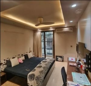 Living Room in 4 BHK Builder Floor at Florence Nightingale Lane, Green Park – for Sale