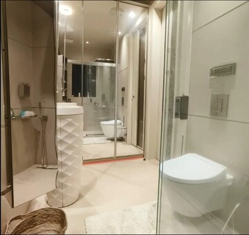 Bathroom in 4 BHK Builder Floor at Florence Nightingale Lane, Green Park – for Sale