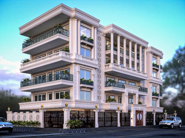 4 BHK + Servant Room Builder Floor For Sale in Boutique Residential Apartment