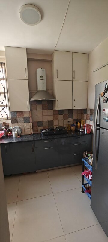 Kitchen in 3 BHK Builder Floor at South City 2 – for Rent