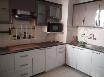 Kitchen in 2 BHK Builder Floor at Palam Vihar – for Rent