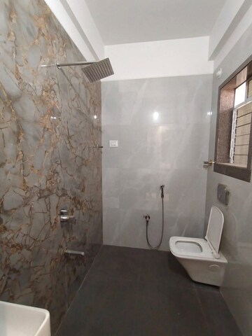 Bathroom in 3 BHK Apartment at Runwal Gardens, Dombivli East – for Rent