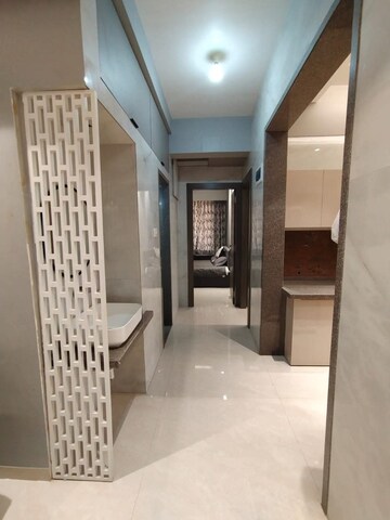 Building Lobby in 3 BHK Apartment at Runwal Gardens, Dombivli East – for Rent