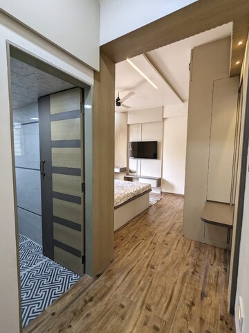 Staircase in 2 BHK Apartment at Dombivli East – for Rent