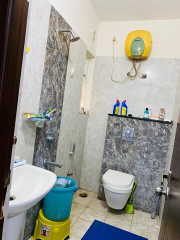 Bathroom in 3 BHK Builder Floor at Madhapur – for Rent
