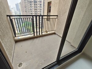 Balcony in 1 BHK Apartment at Raunak City, Kalyan West – for Sale